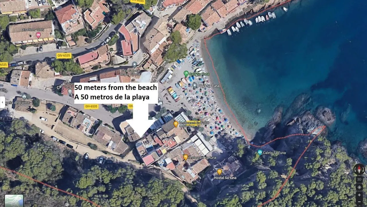 Flateli Sa Tuna Apartment Begur